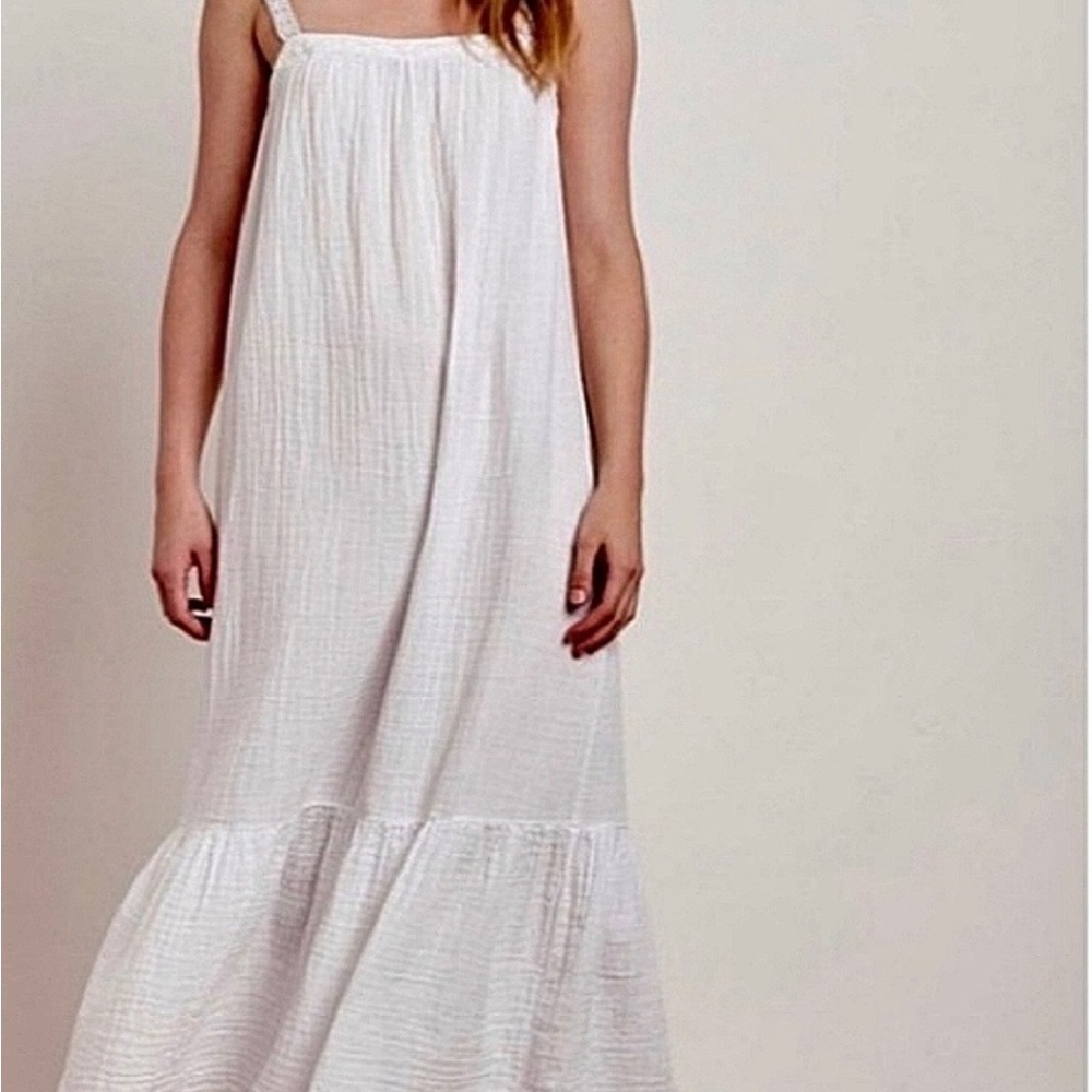 Magaschoni 100% Organic Cotton Maxi Dress - EUC - Large